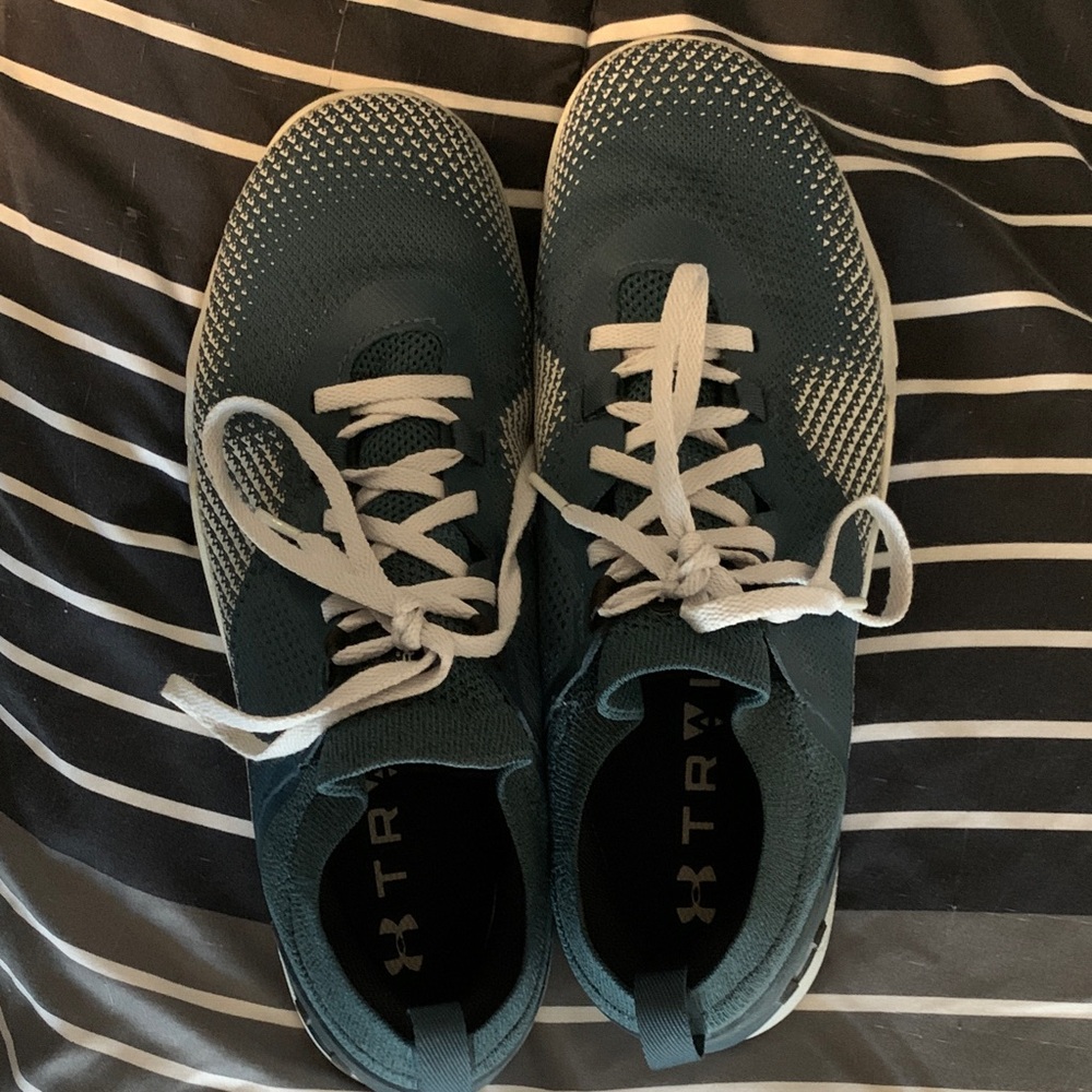 Under Armour Men's Dark Teal Athletic Shoes
